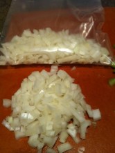 dice onion