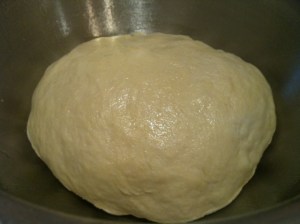 greased dough
