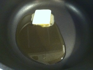 Roux - butter and oil