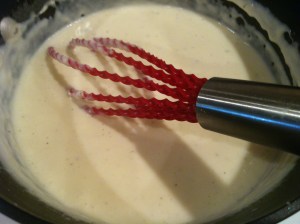 Thickened sauce
